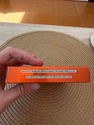Pokémon Rojo Fuego GBA Caja ORIGINAL