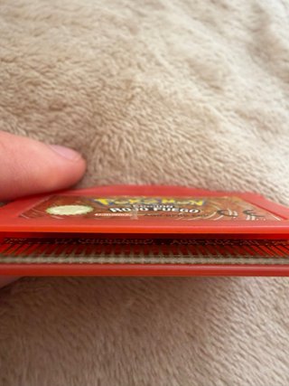 Pokémon Rojo Fuego GBA Caja ORIGINAL