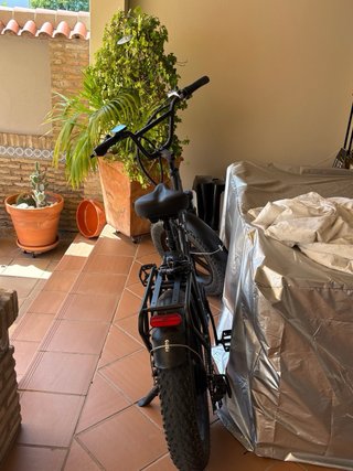 Bicicleta Eléctrica Engie Fat Bike Negra