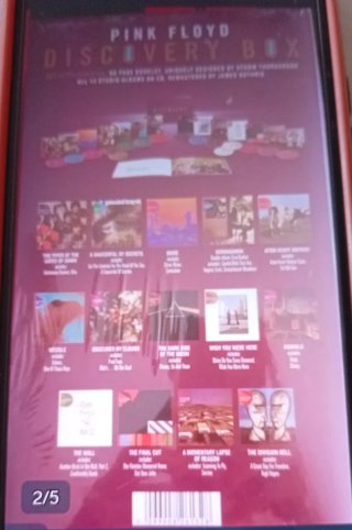 Pink Floyd Discovery Box Set CDs.