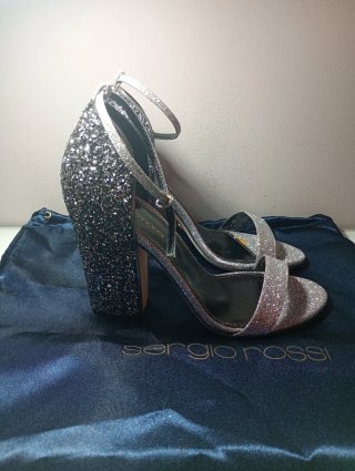 Sandalias Sergio Rossi Glitter