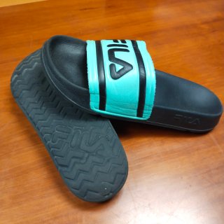 Chanclas Fila Talla 38-40 Turquesa/Negro
