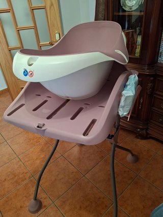 Cambiador bañera bebé plegable
