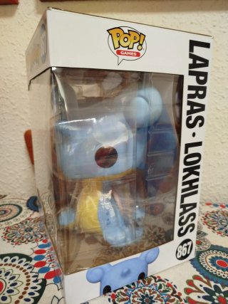 Funko gigante Pokémon lapras 25cm en su caja