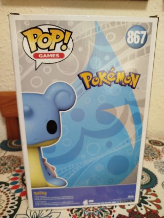 Funko gigante Pokémon lapras 25cm en su caja