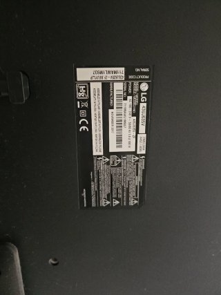 Televisor LG 42 Negro