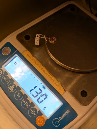 Colgante Oro 18k Amatista
