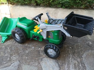 Tractor Infantil con Remolque