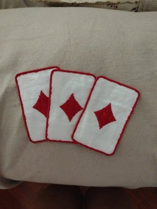 Toppe cotone carte da gioco