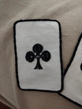 Toppe cotone carte da gioco