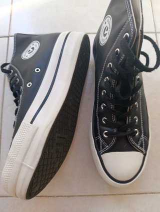 Zapatillas Victoria altas negras