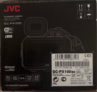 Cámara JVC HD  muy POCO USO.