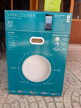 Spa hinchable Bestway Lay-Z-Spa Vancouver