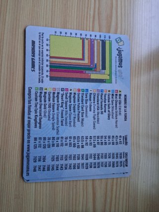 Tapete Medidor de Cartas Mayday Games