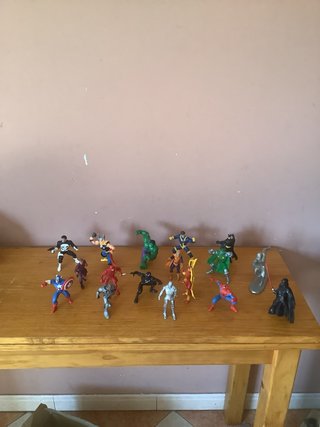 Lote Figuras Superhéroes PVC