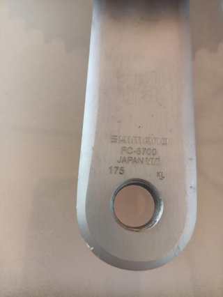 Grupo biela Shimano Ultegra 10v