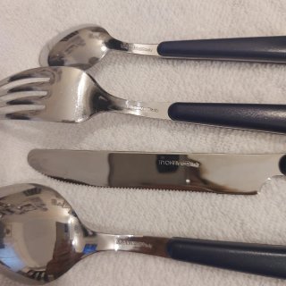 Set 15 posate acciaio inox made in Italy