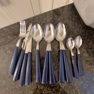 Set 15 posate acciaio inox made in Italy