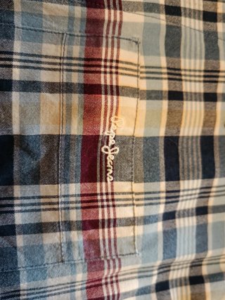Camisa Pepe Jeans Talla XL Cuadros