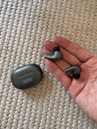 Auriculares Lenovo Bluetooth con estuche