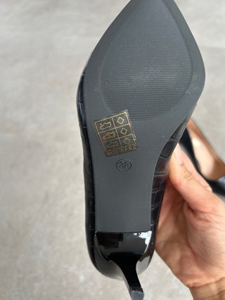 Zapatos de salón negros Talla 38