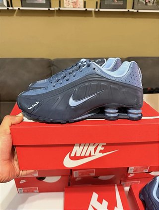 Nike Shox R4 Obsidian Reflective Blue