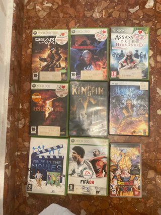 Lote Videojuegos Xbox 360 Varios