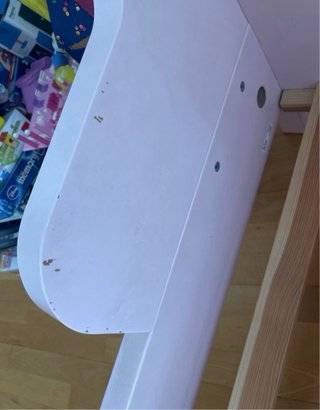 Cama extensible IKEA BUSUNGE rosa