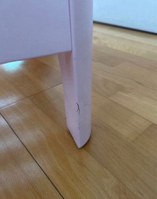 Cama extensible IKEA BUSUNGE rosa