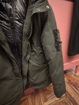 Piumino Diuvetica verde militare
