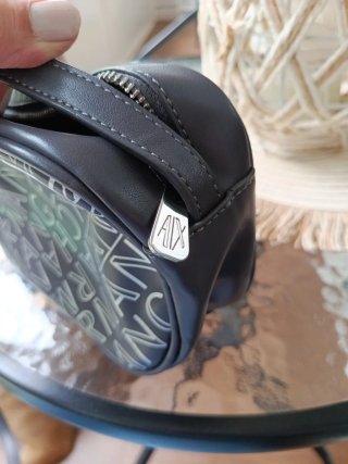 Bolso Armani Exchange Negro Logo