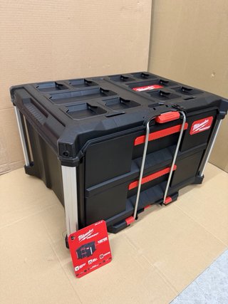 Milwaukee PACKOUT Cassettiera 2 Cassetti