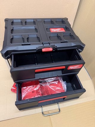 Milwaukee PACKOUT Cassettiera 2 Cassetti