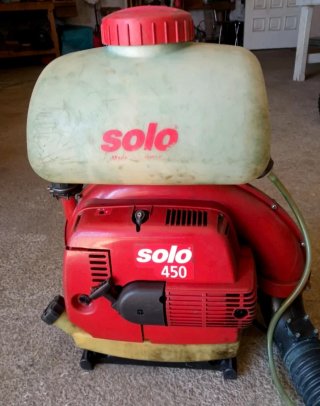 Sulfatadora Solo 450 53cc Mochila atomizadora
