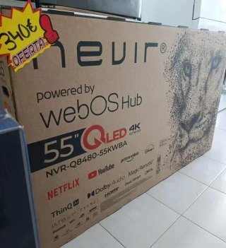 TV Nevir 55 QLED 4K WebOS Hub