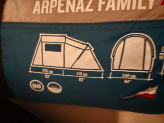 Tienda de campaña Quechua Arpenaz Family 4.1