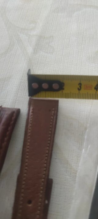 Cinture in pelle Gucci marrone e rosso
