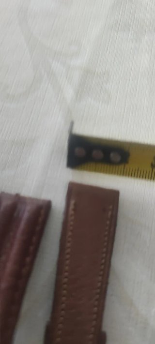Cinture in pelle Gucci marrone e rosso