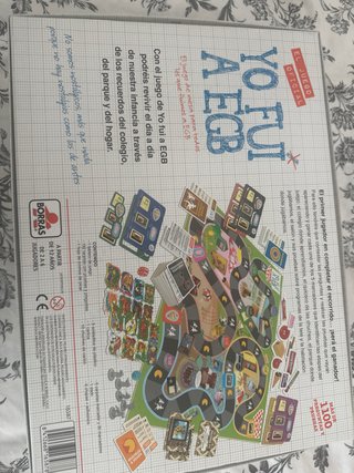 Juego de mesa Yo Fui a EGB