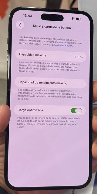 IPHONE 14 PRO MAX 128GB SALUD 100%