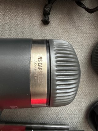 Nanopresso Cafetera Portátil Negra