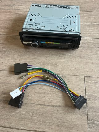 Radio Coche Sony CD USB iPod MP3 WMA AAC