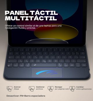 Teclado  Dexnor iPad A16 11Gen +LAPIZ  Metapen A8