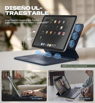 Teclado  Dexnor iPad A16 11Gen +LAPIZ  Metapen A8