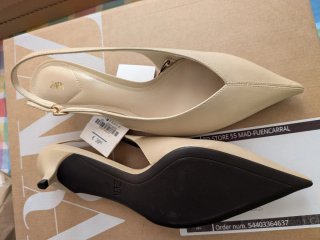 Zapatos destalonados Zara Talla 37