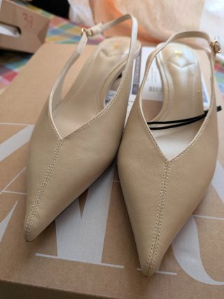 Zapatos destalonados Zara Talla 37