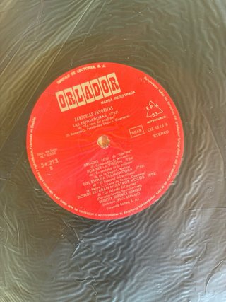 Vinilo Zarzuelas Favoritas Orquesta Sinfónica Hisp