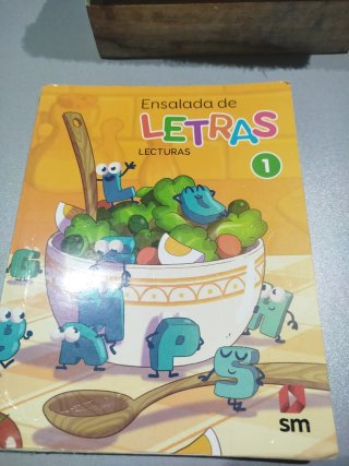 Ensalada de letras 1, Primaria lecturas