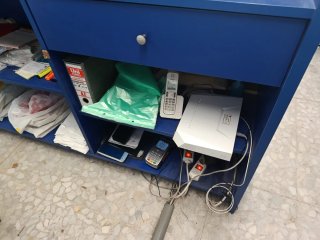 Mostrador tienda por jubilación