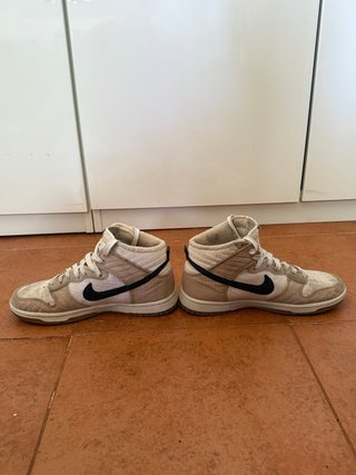 Zapatillas Nike Dunk High Move to Zero Beige